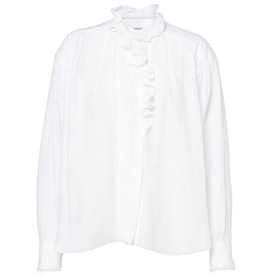 Isabel Marant Etoile Pamias Skjorte, Hvid